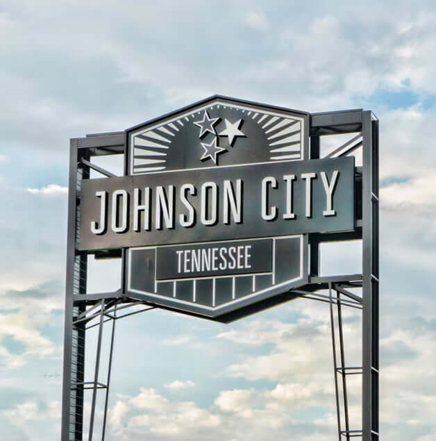 Johnson City, TN sign