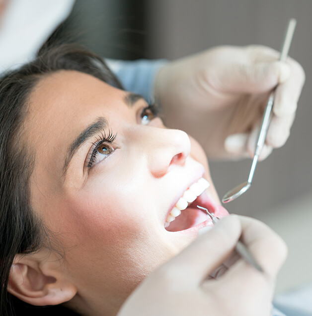 dental patient receiving an